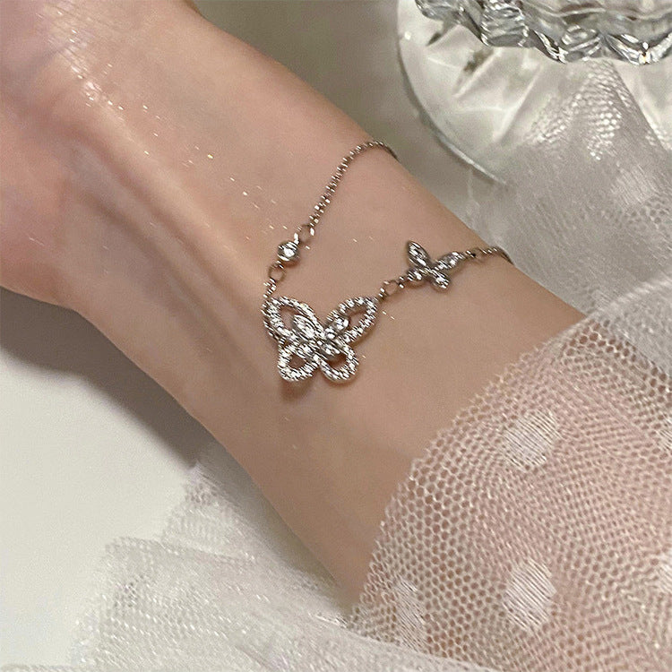 Sparkling Fantasy Butterfly Necklace