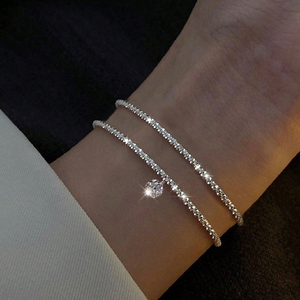 Galaxy Glitter Zircon Chain