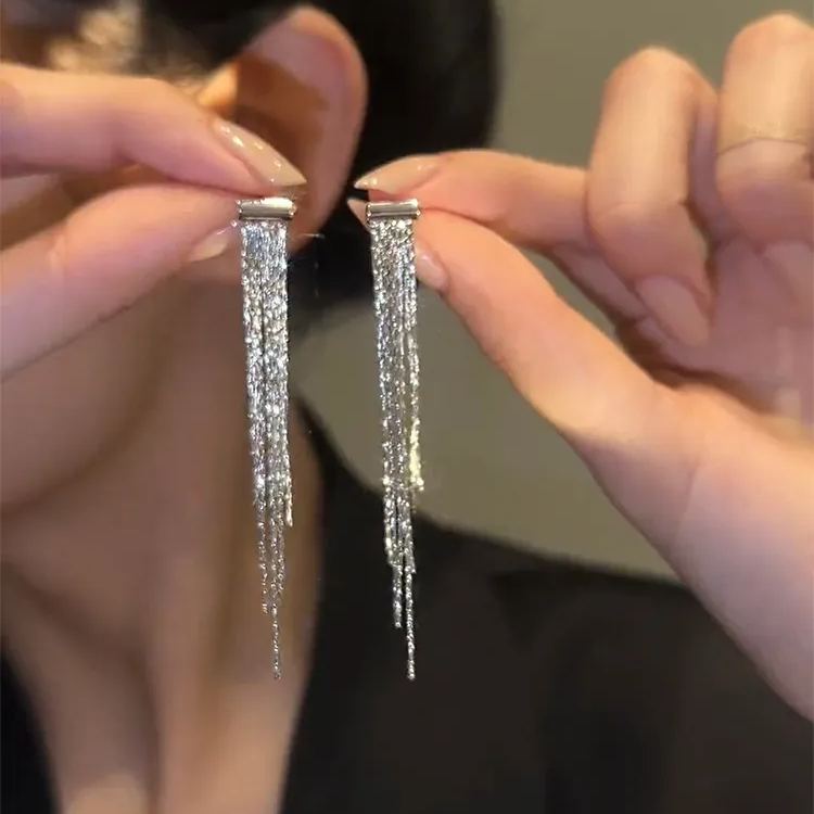 French Style Tassel Earrings