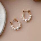 Baroque Natural Freshwater Pearl Earrings
