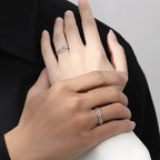 Thorns and Roses S925 Silver Couple Ring