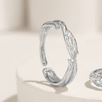 Thorns and Roses S925 Silver Couple Ring