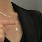 Adjustable Baroque Pearl Necklace