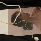 Adjustable Baroque Pearl Necklace