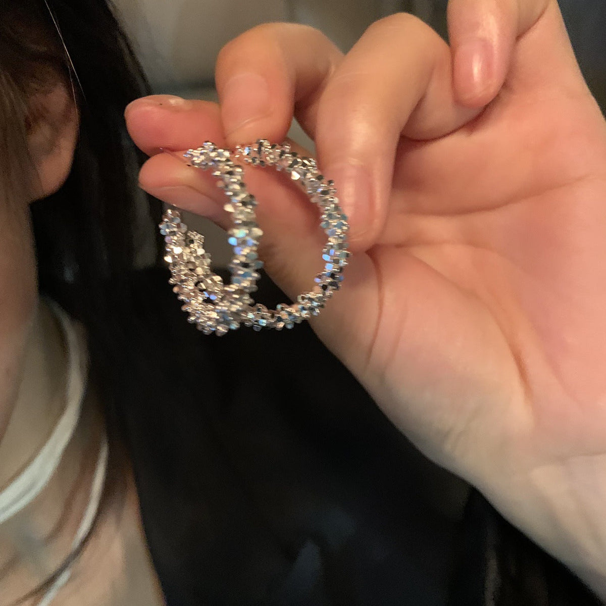 French Style Hoop Earrings