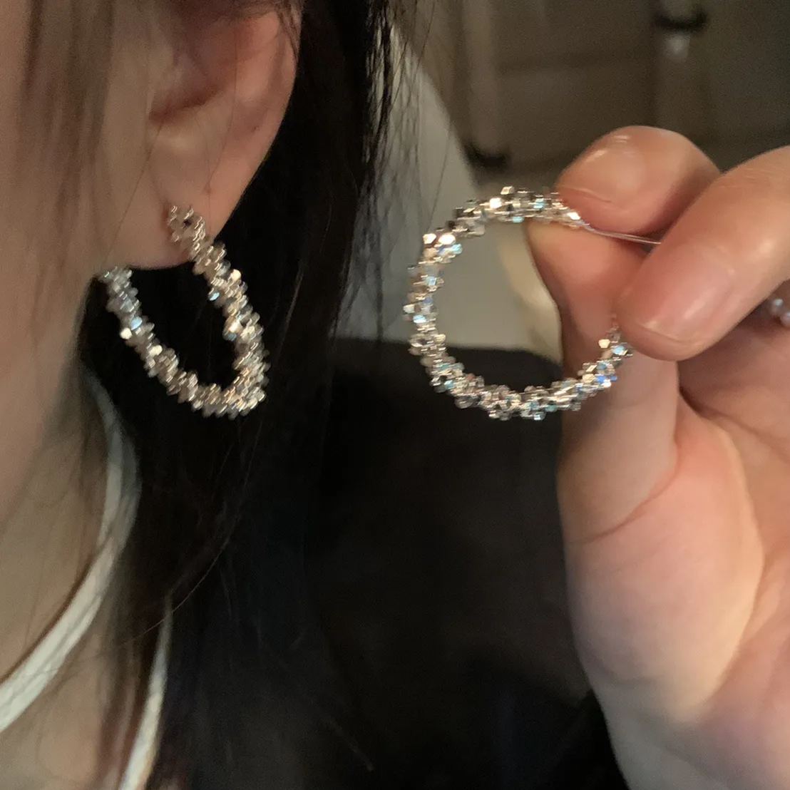 French Style Hoop Earrings