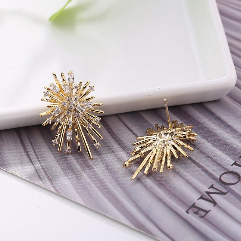 Zircon Romantic Fireworks Earrings
