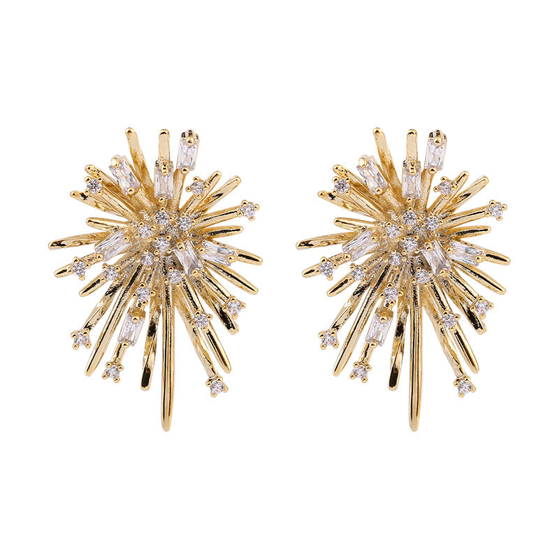 Zircon Romantic Fireworks Earrings