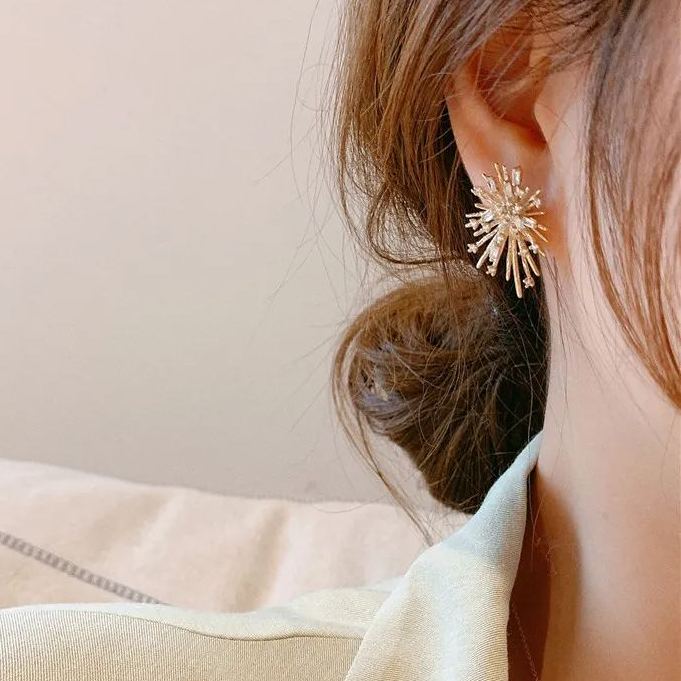 Zircon Romantic Fireworks Earrings