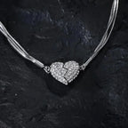 Magnetic Love Patchwork Necklace