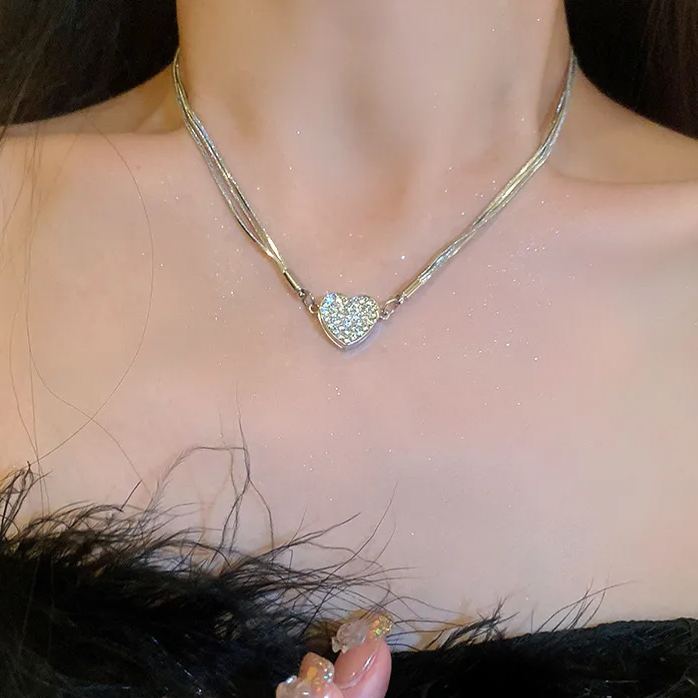 Magnetic Love Patchwork Necklace