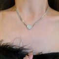 Magnetic Love Patchwork Necklace