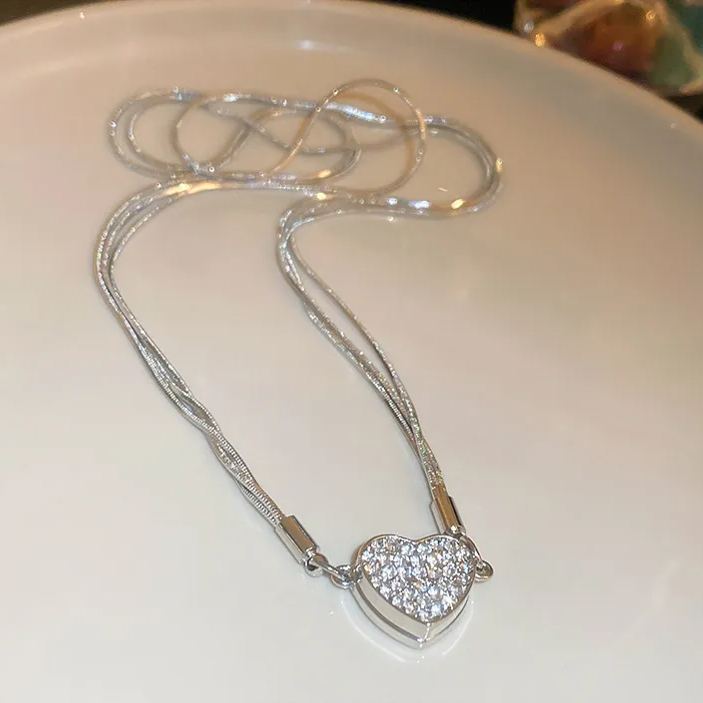 Magnetic Love Patchwork Necklace