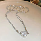 Magnetic Love Patchwork Necklace