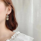 Golden Slumber Dreamcatcher Earrings