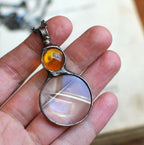 Nostalgic Magnifying Loupe Necklace