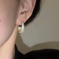 Italian Style Zircon Earrings