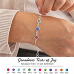 For Love- Family Birthstone Bracelet