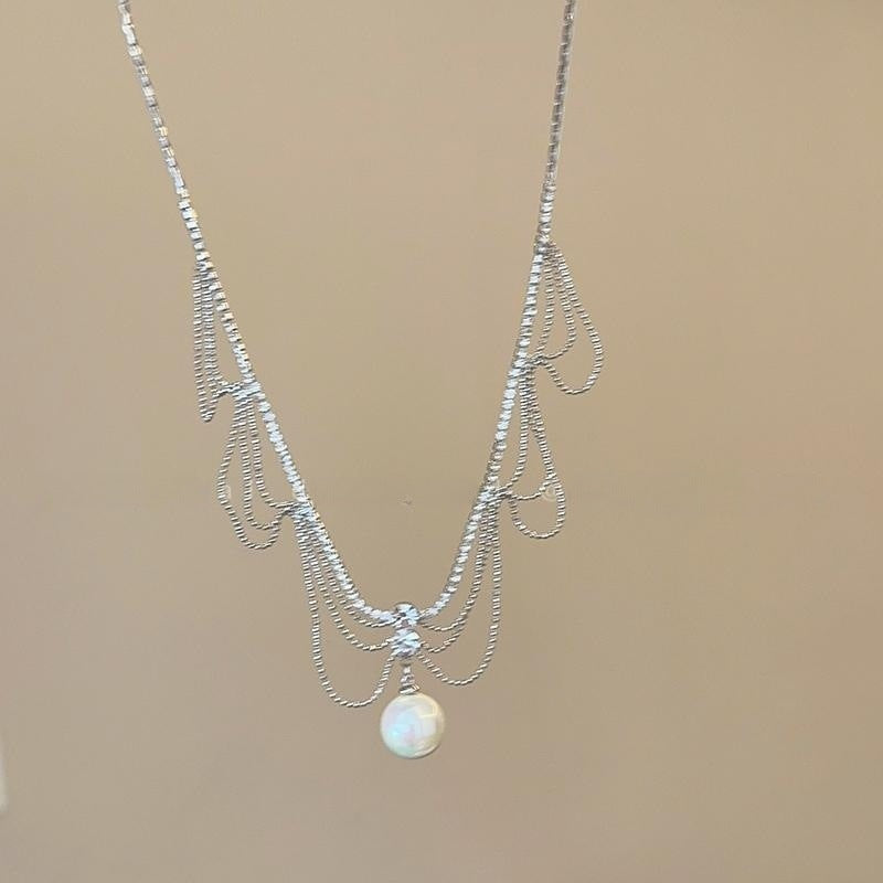 Pearl Tassel Necklace