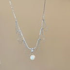 Pearl Tassel Necklace