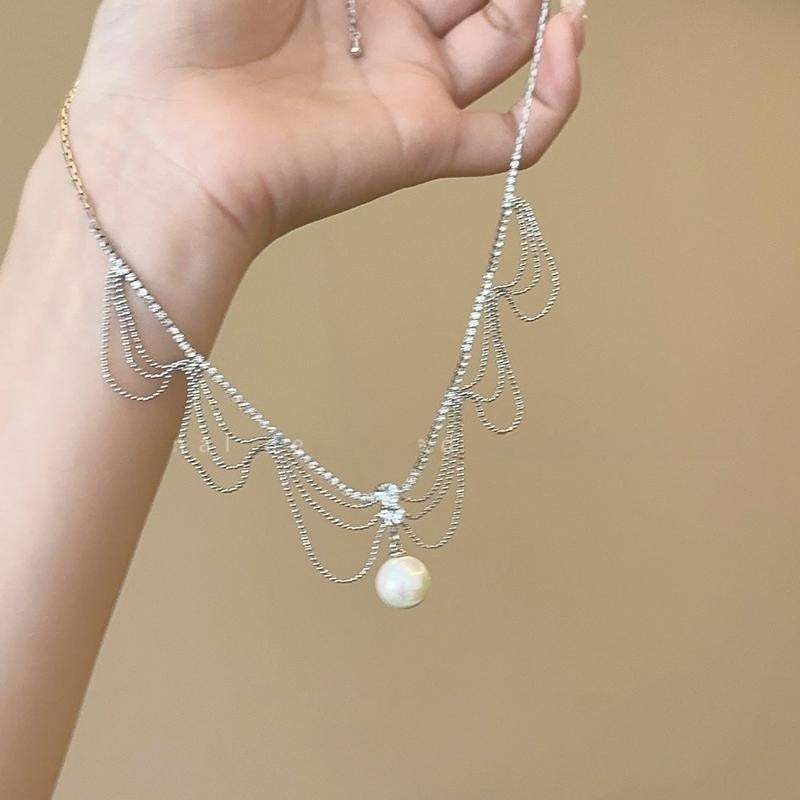 Pearl Tassel Necklace