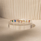 Personalized Duo Birthstone Ring