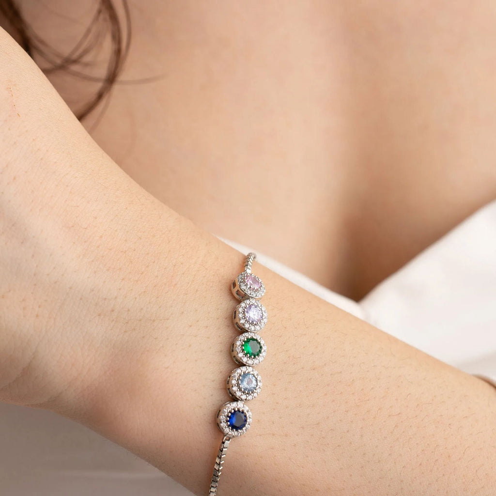 For Love - Family Custom Birthstone Bracelet