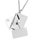 Customized Envelope Necklace