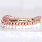 For Friend - Ride Or Die Bead Lettering Bracelet