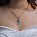 Custom Pet Eye Necklace