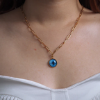 Custom Pet Eye Necklace