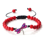 For Memorial - They Fly With Us Every Day Dragonfly Bracelet