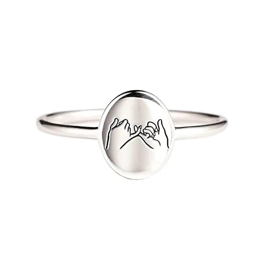 For Friend -You Are My Favorite Bitches Holding Hands Ring