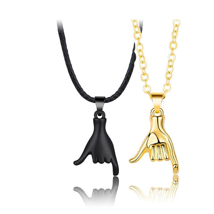 For Friend -You Are My Favorite Bitches Holding Hands Necklaces
