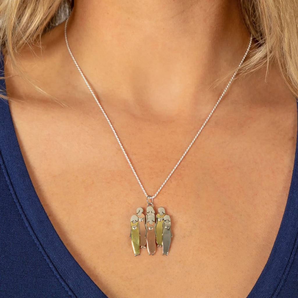 For Unbiological Sister - Thanks For Always Being By My Side Necklace