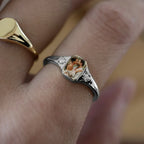 For Love-Photo Birthstone Custom Ring