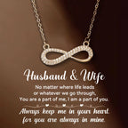 Husband and Wife Forever Linked Together Necklace