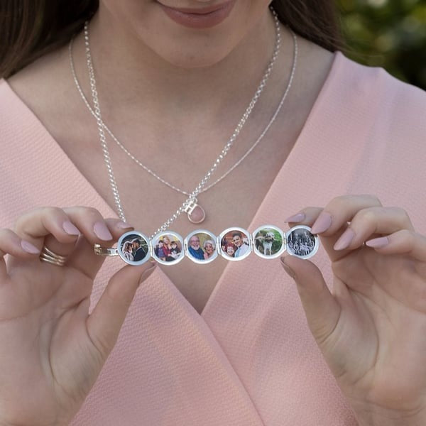 Expanding Photo Locket Necklace