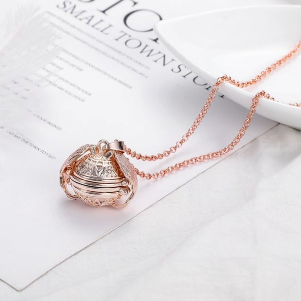 Expanding Photo Locket Necklace