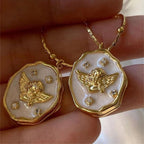 Butterfly Locket Necklace