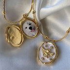 Butterfly Locket Necklace
