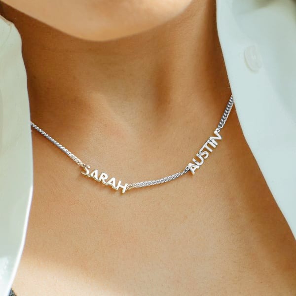 Minimalist Personalized Name Necklace