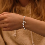 For Love - Interlocking Heart Bracelet