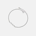 Healing Is Not Linear Minimalist Wave Bracelet
