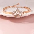 For Love - You Are The World Crown Bracelet