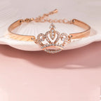 For Love - You Are The World Crown Bracelet