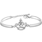 For Love - You Are The World Crown Bracelet