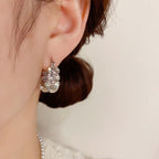 Italy Style Zircon Sparkling Earrings
