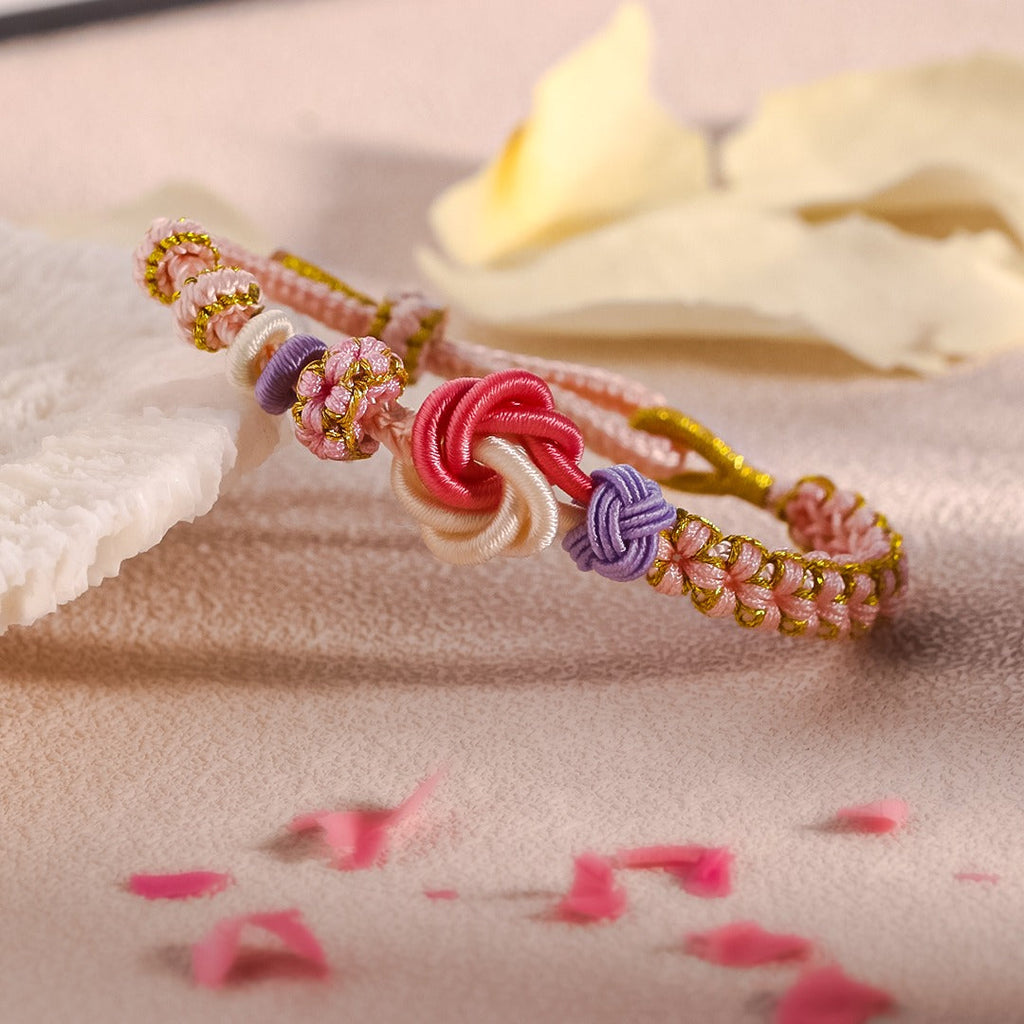 Grandmother & Granddaughter A LINK THAT CAN NEVER BE UNDONE Bracelet