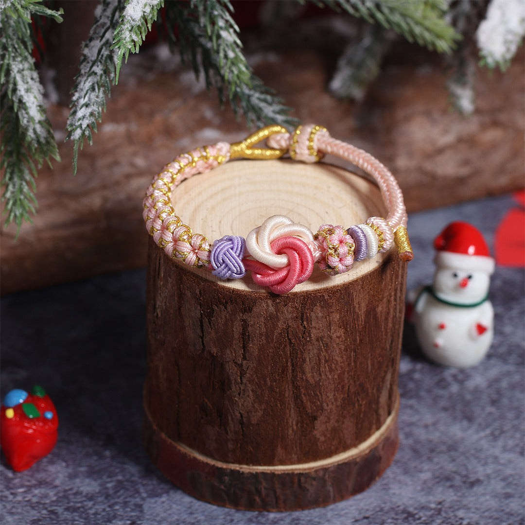 Grandmother & Granddaughter A LINK THAT CAN NEVER BE UNDONE Bracelet